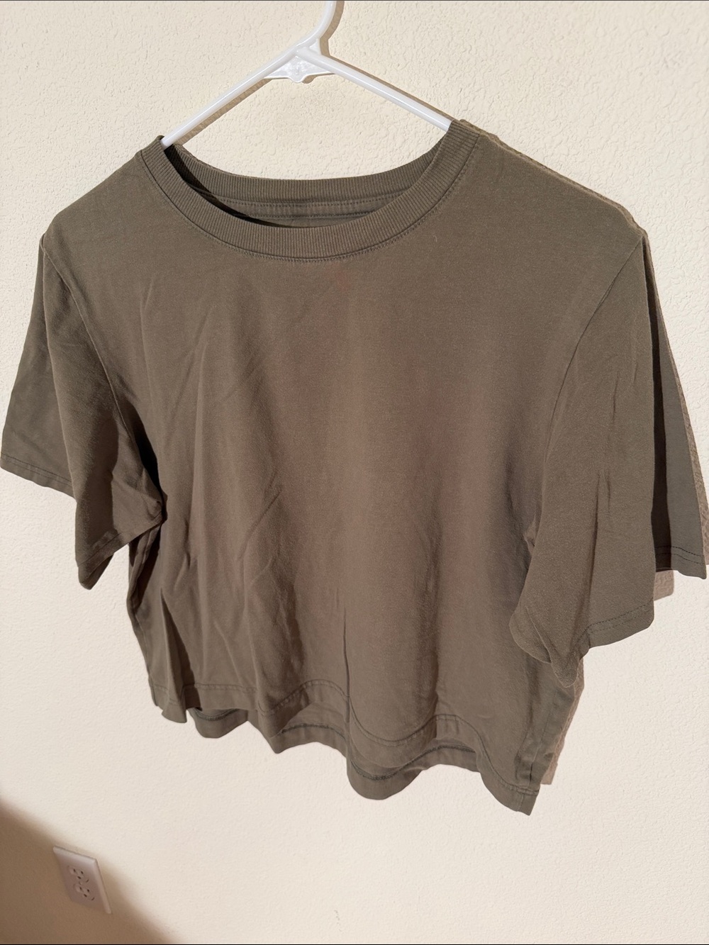 Women's Cropped Crewneck T-Shirt